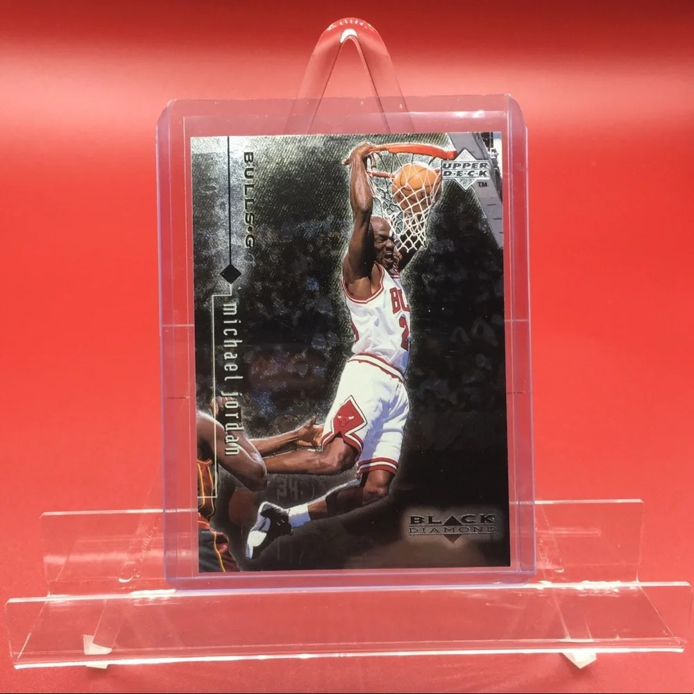 1990 Upper Deck Black Diamond Jordan Card #13